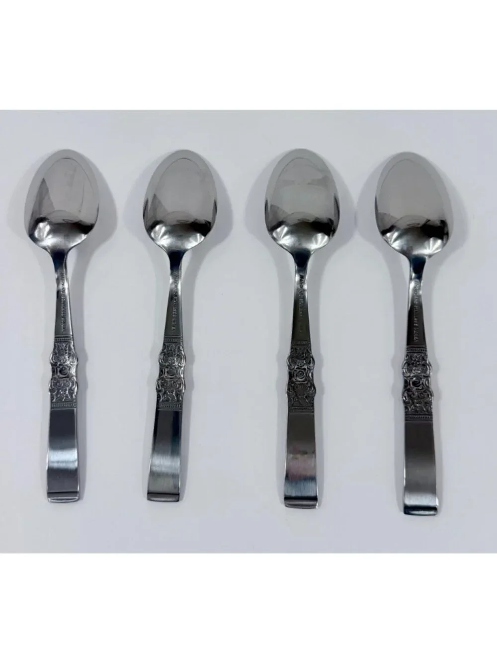 New Vintage Northland Oneida Stainless Steel Teaspoon Set Flatware Silverware De